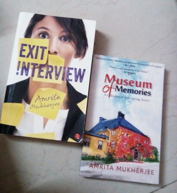 Exit Interview published by Rupa Publications and Museum of Memories by Readomania